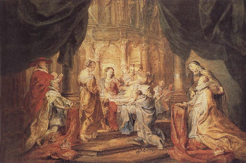 Peter Paul Rubens Portrait of Christ oil painting image